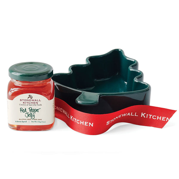 Holiday Red Pepper Jelly Tree