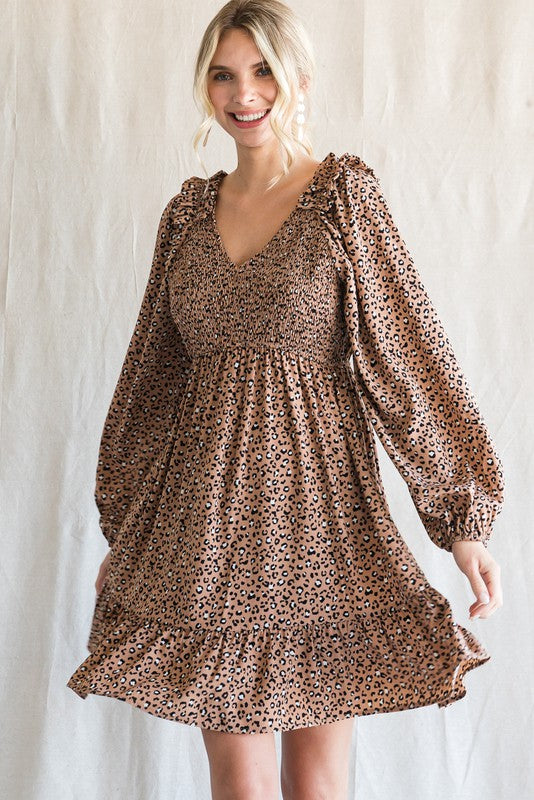 Curvy Leopard Dress