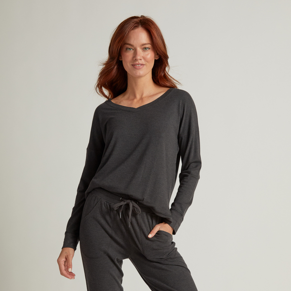 Faceplant Lounge Pullover - Soft Black