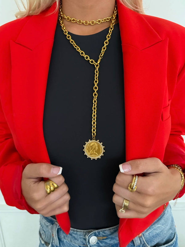 Coin Necklace | XL