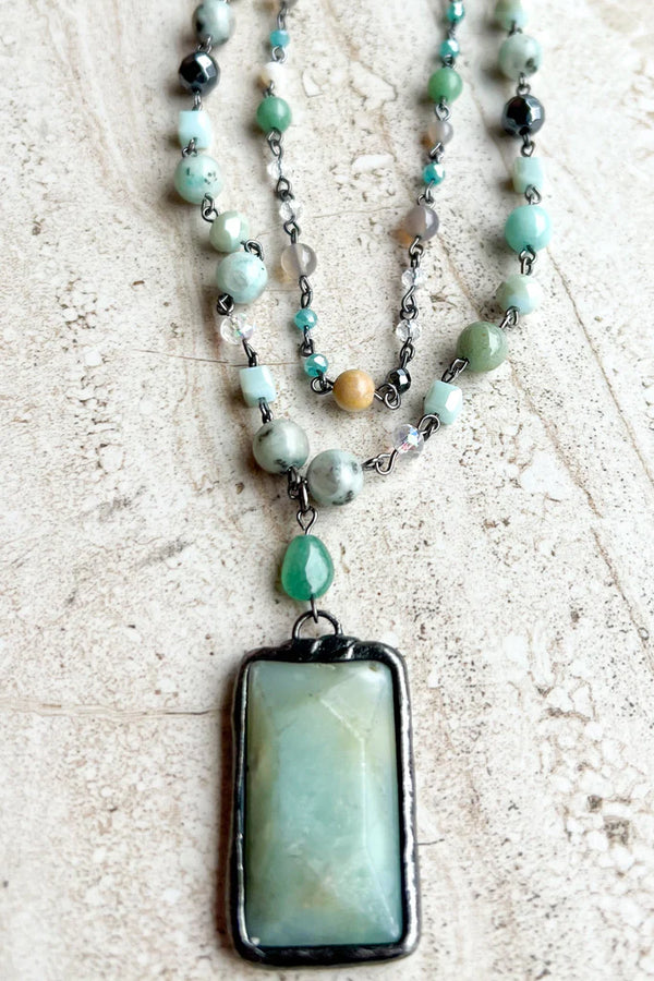 Lexi Amazonite Necklace