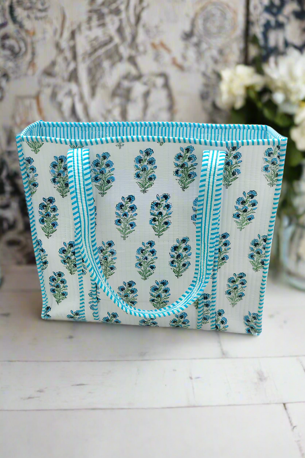 Juniper Floral Tote Bag