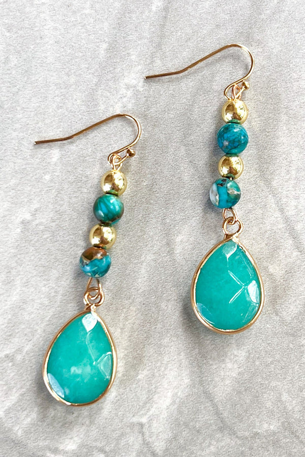 Maggie Earrings | Turquoise