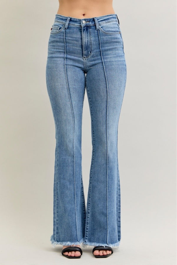 Judy Blue Front Pintuck Jeans