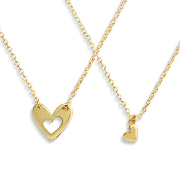 Sharing Kindness Necklace-Hearts
