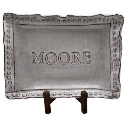 Custom Pottery Tray-Yancey