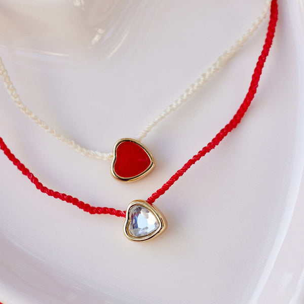 Pura Vida Heart Bead- Bracelet