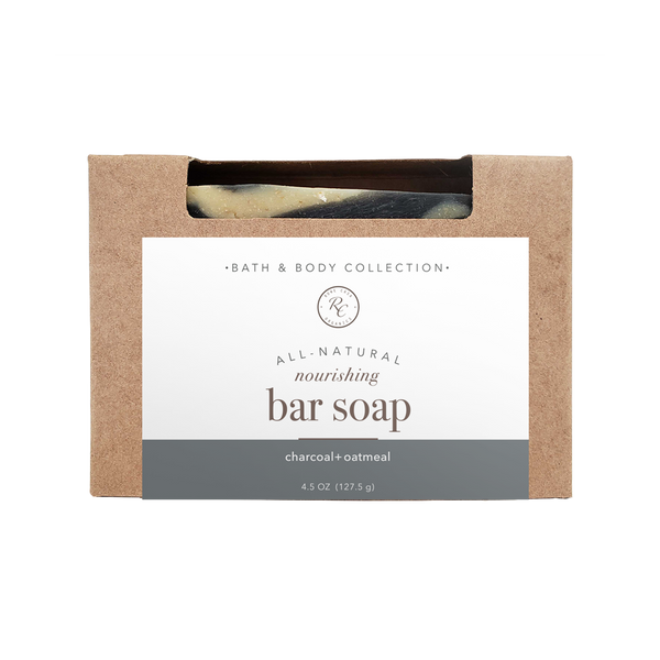 Charcoal & Oatmeal Bar Soap | 4.5 oz