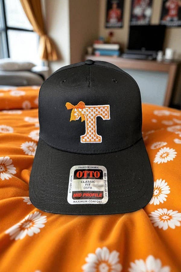 Vols Canvas Embroidered Hat | Black