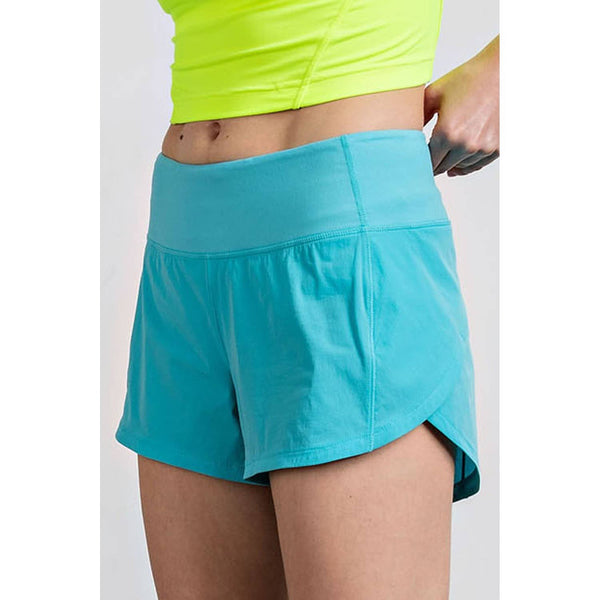 Stretch 2 in 1 Active Shorts | Highlight Blue