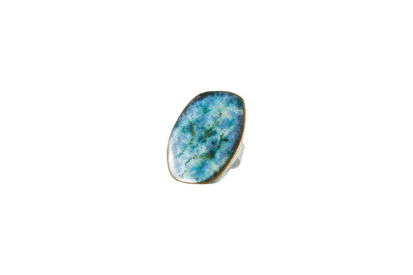 Ceramic Gem Statement Ring |  7