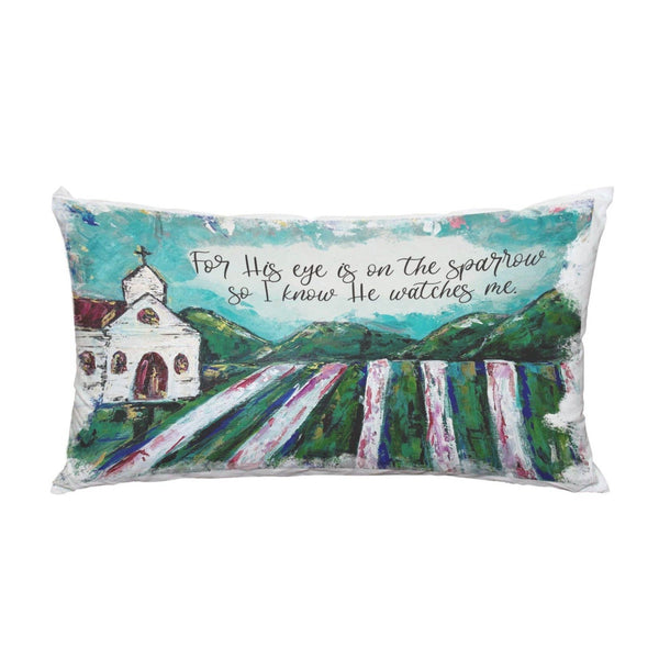 Eye On Sparrow Pillow