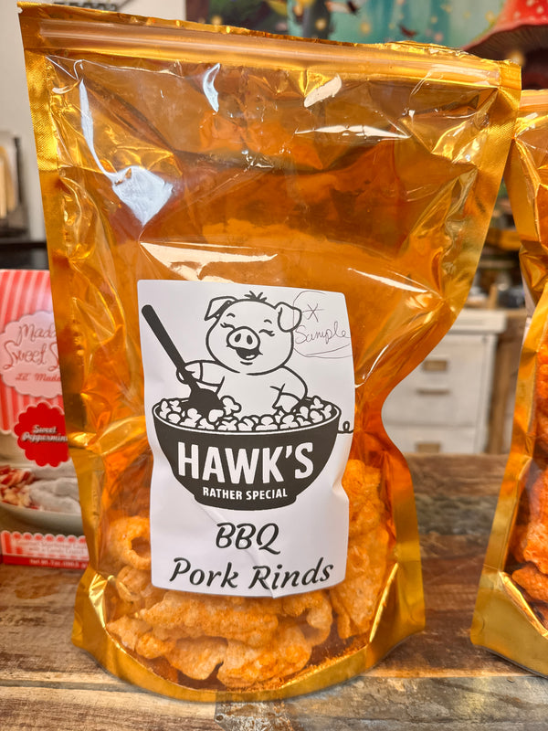 Hawk's Pork Rinds | BBQ