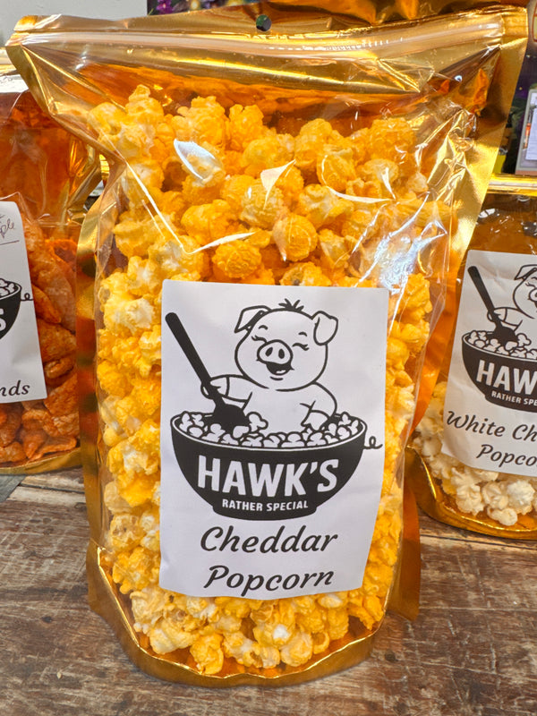 Hawk's Popcorn | Cheddar