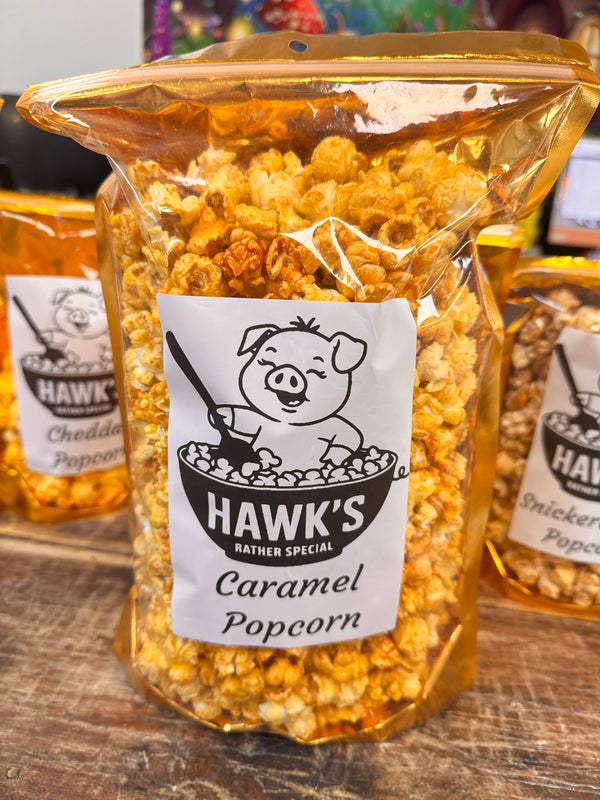 Hawk's Popcorn | Caramel