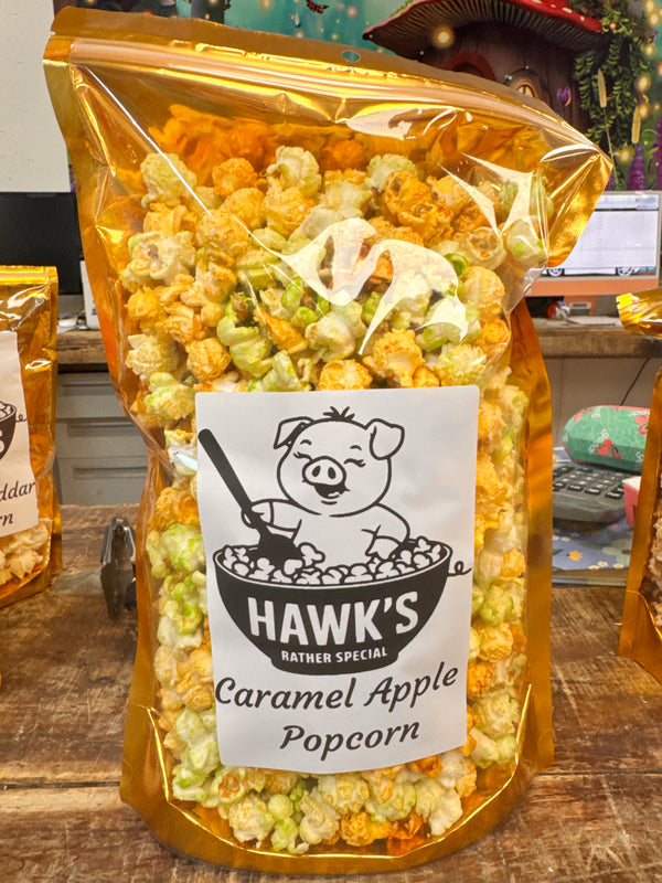 Hawk's Popcorn | Caramel Apple