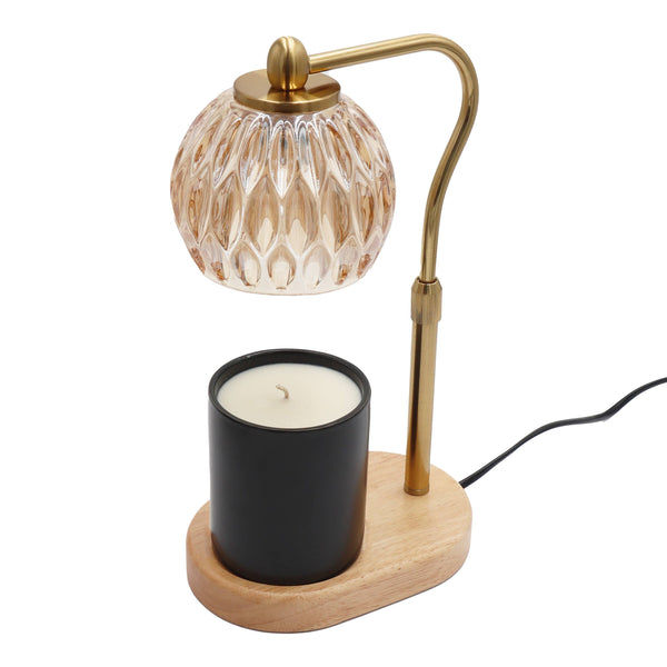 Candle Warmer Lamp | Crystal Gold