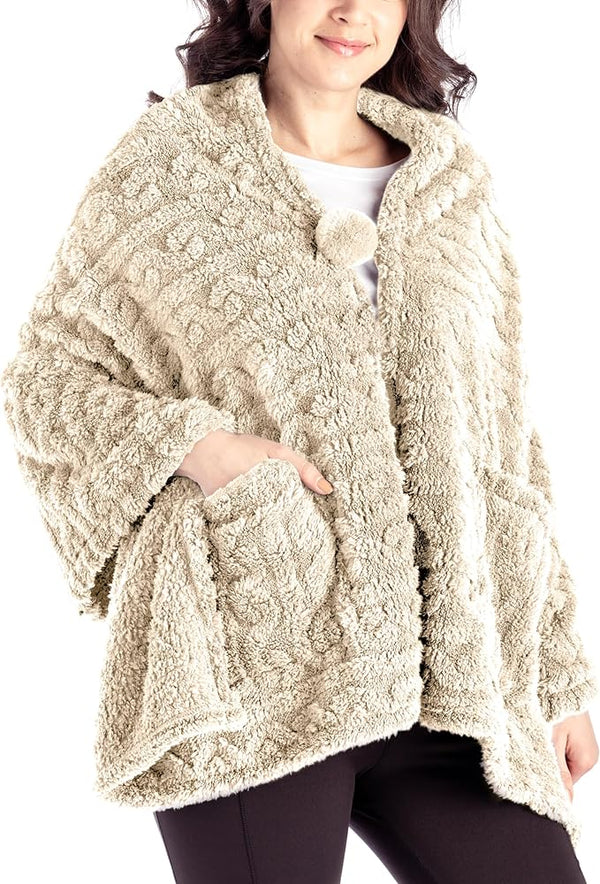 Coziest Blanket Wrap | Cream
