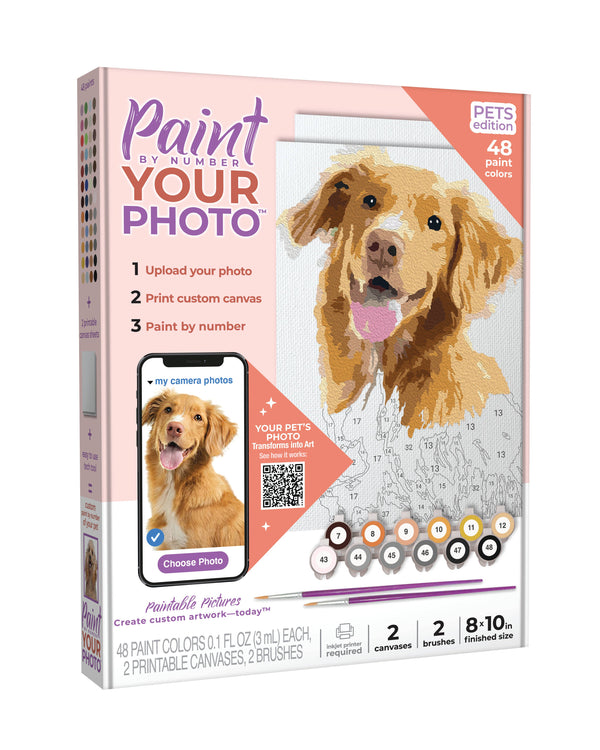 Paint your Photo by Number | Pets Edition