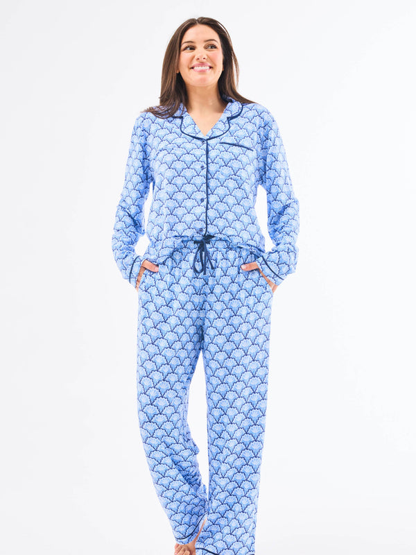 Charlotte Pajama Set | Blue