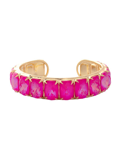101965 Julianna Emerald Cut Cuff Bracelet