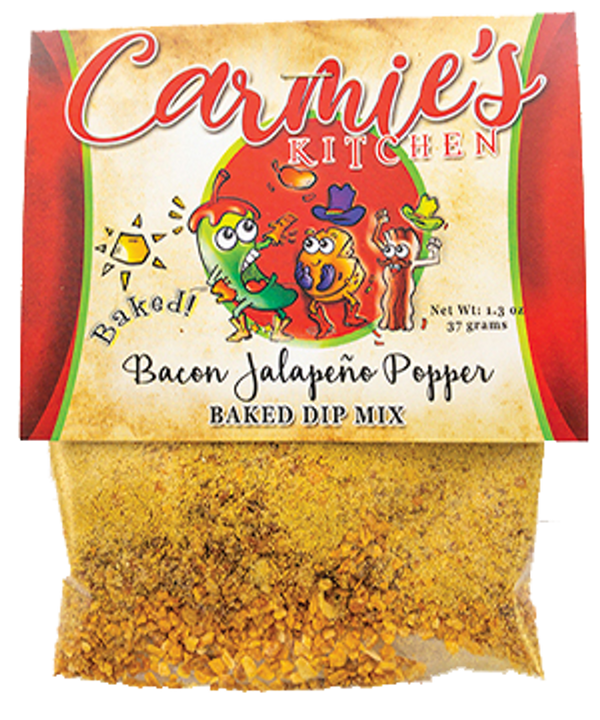 Baked Bacon Jalapeno Popper Carmie's Dips