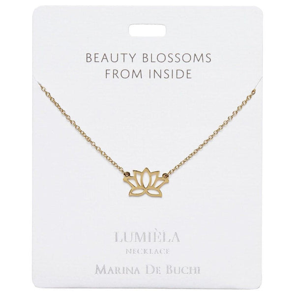 Beauty Blossoms From Inside Necklace