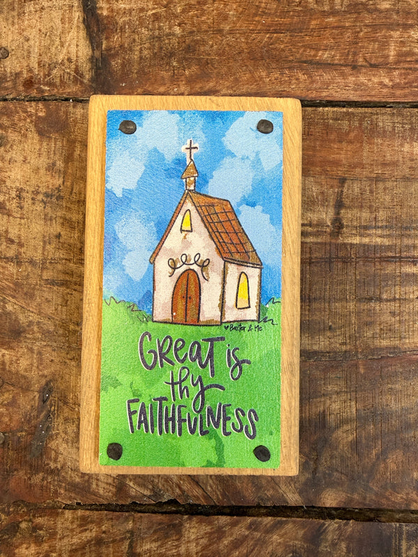 Great Is Thy Faithfulness Church Block