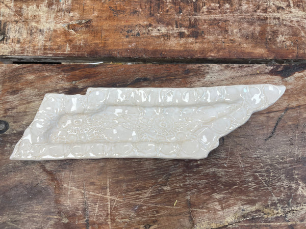Tennessee shaped Bowl Small in Ivory