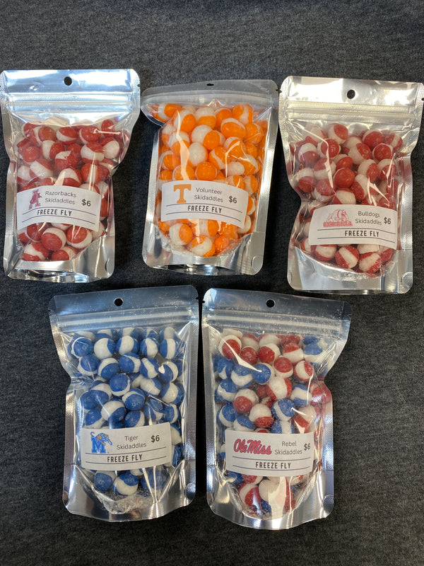Freeze Fly Collegiate Themed Candy