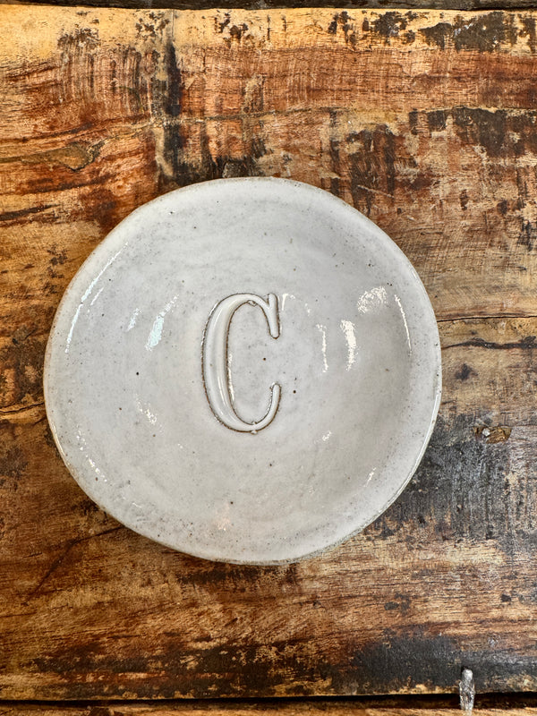 Initial Ring Dish - C