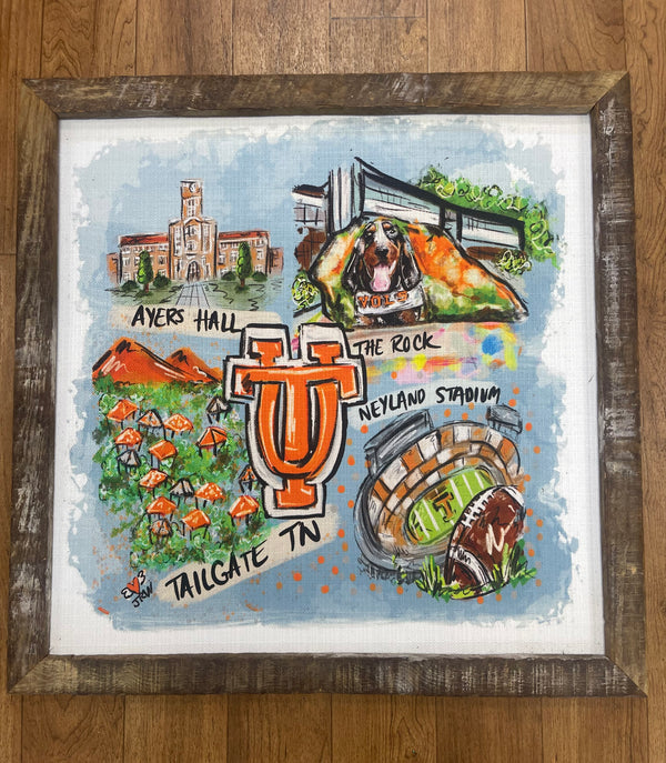 University of Tennessee Framed Art