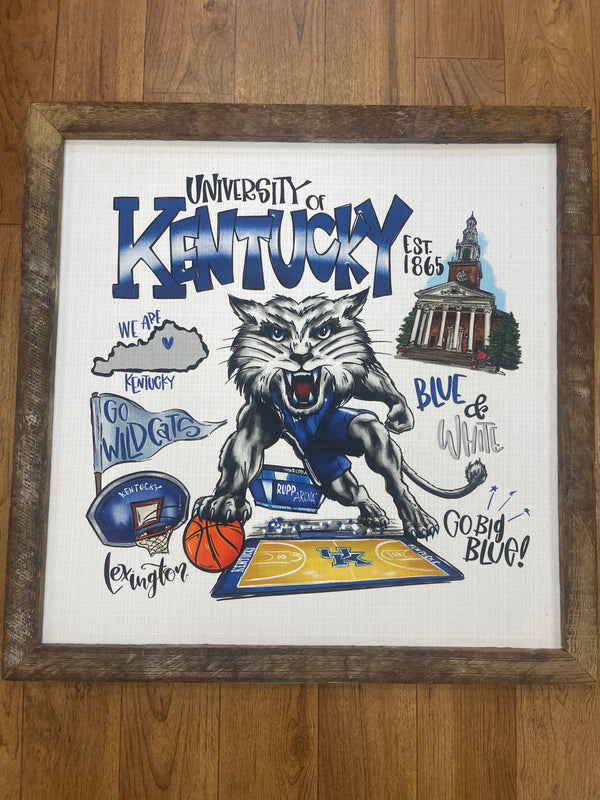 University of Kentucky Framed Art