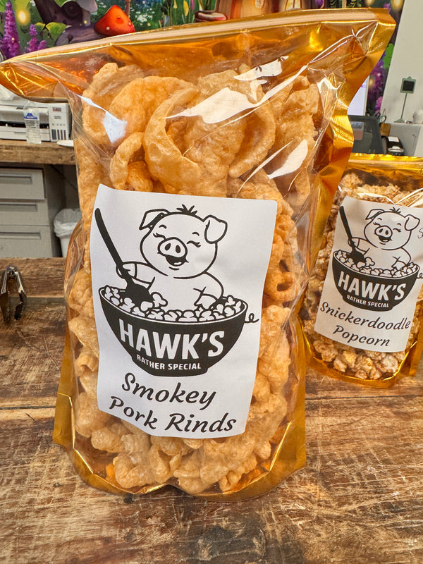 Hawk's Pork Rinds | Smokey