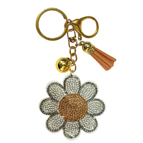 Crystal Keychain | Daisy