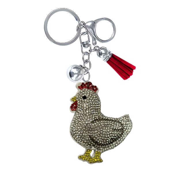 Crystal Keychain | Chicken