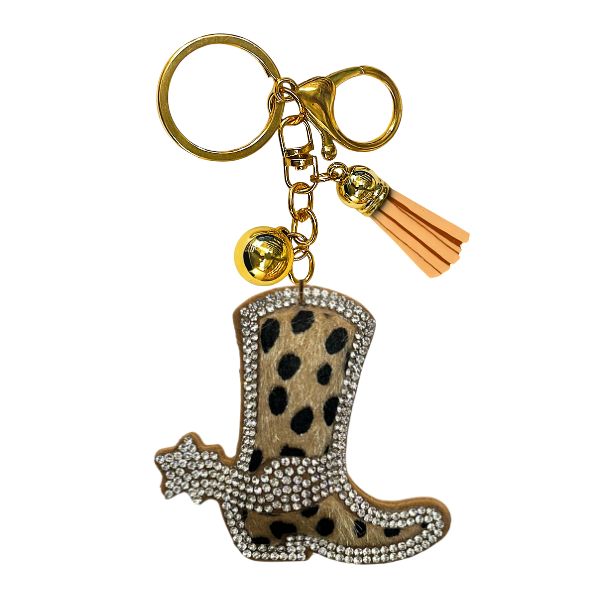Crystal Keychain | Cowboy Boot