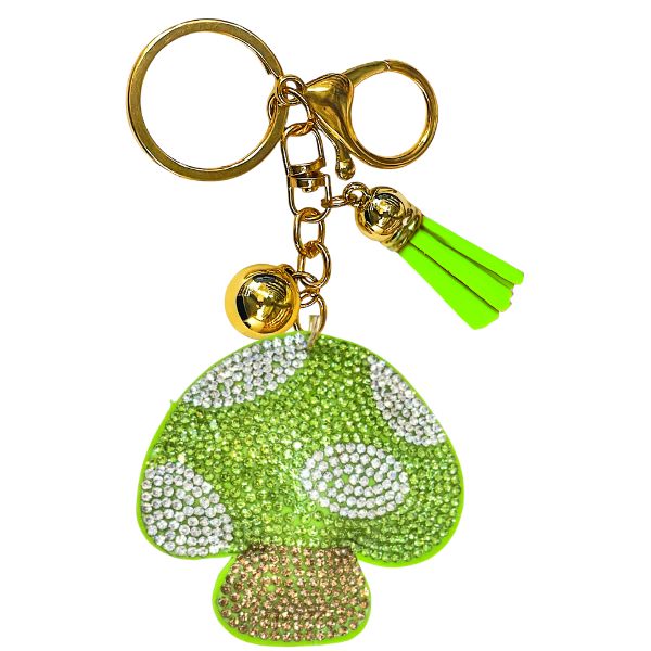 Crystal Keychain | Mushroom
