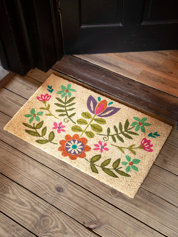 Bungalow Doormat | Folk Floral