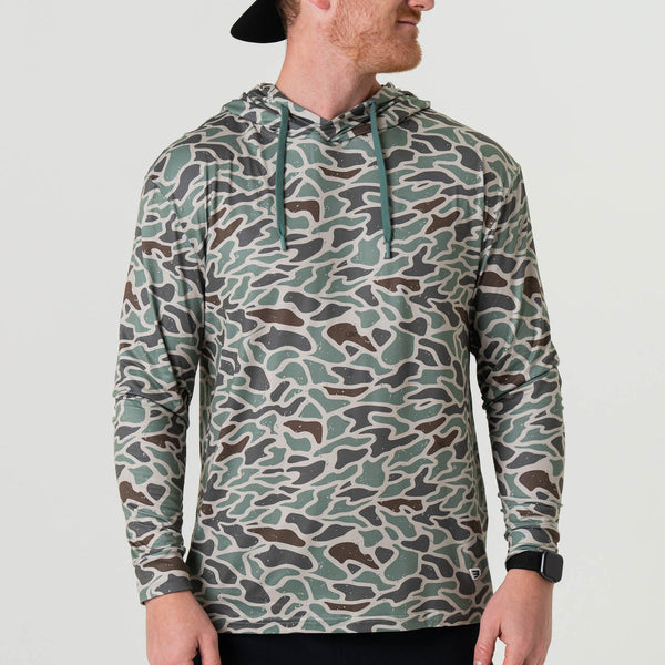Performance Hoodie | Retro Duck Camo