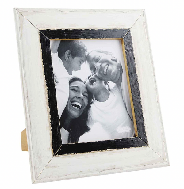 08199 Large White & Black Frame