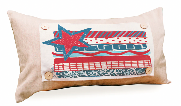 Patriotic Star & StripesPillow Swaps
