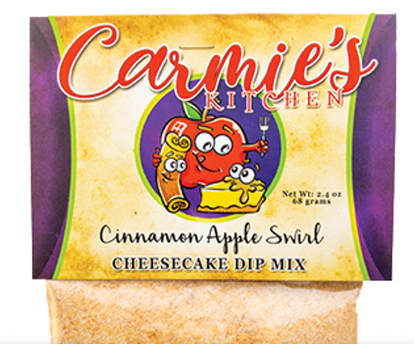 Carmie's Cheesecake Dip-Cinnamon Apple Swirl