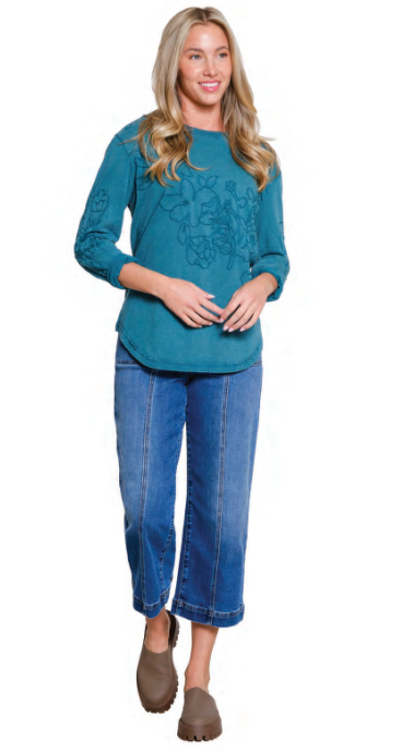 Front Seam Crop Jean