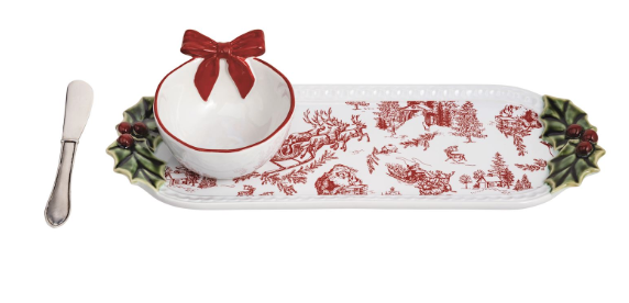 Holly & Bow Hostess Set
