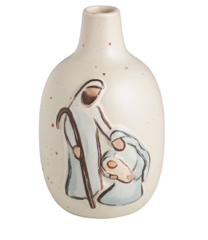 Holy Family Bud Vase
