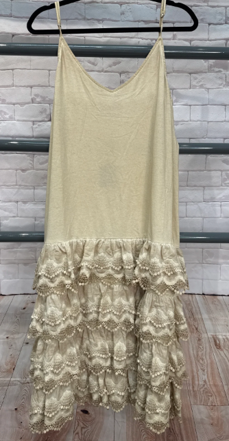 Tea Stain Vintage Slip Dress