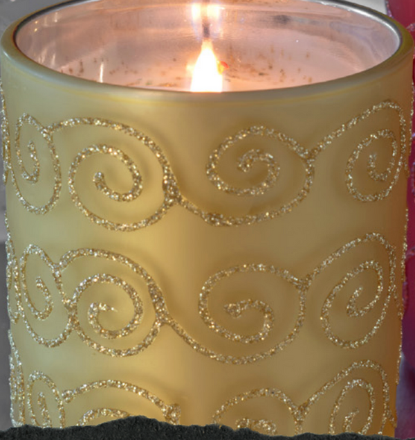 Gold Swirl Candle | 4.5 oz