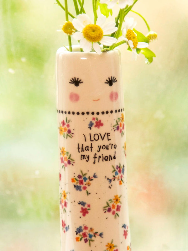 Folk Bud Vase | Friend