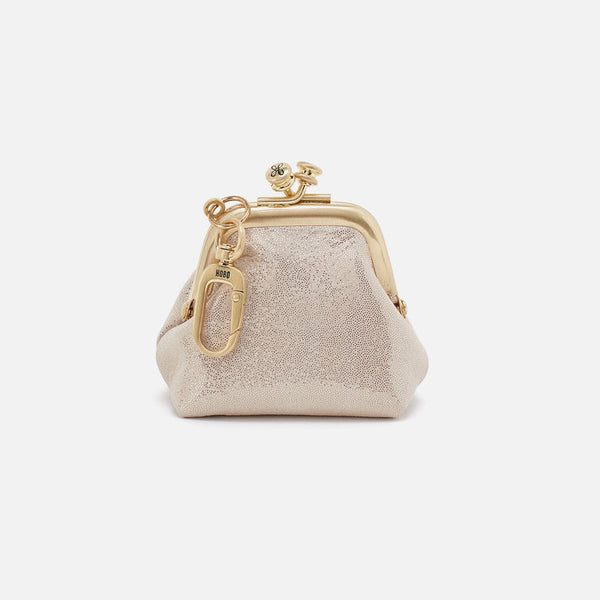 Hobo Run Frame Pouch-Sand Shimmer